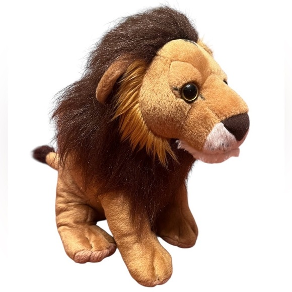 Wild Republic Cuddlekins Lion Stuffed Animal, 12 Inch - Picture 1 of 7